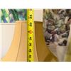 Image 5 : Table Lamp w/ Draping Fabric Details & Beige Shade 33"H