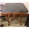 Image 1 : Theodore Alexander Octagonal Side Table w/ Asian Floral Top 32" x 32" x 30"H