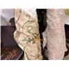 Image 2 : Qty 2 Rolls Fabric w/ Baroque-Style Floral & Scrolling Patterns