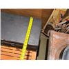 Image 7 : Wooden Chest w/ Ribbed Design & Hinged Lid made in China 18" x 12" x 10"H
