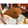 Image 2 : Qty 2 Decorative Fans on Metal Bases made in Vietnam 39"H