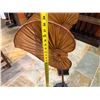 Image 5 : Qty 2 Decorative Fans on Metal Bases made in Vietnam 39"H