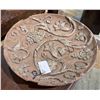 Image 1 : Large Charger w/ Vine Motif 21" Dia (stand not included)