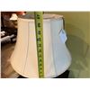 Image 5 : Table Lamp on Tri Column Base w/ White Shade 27"H