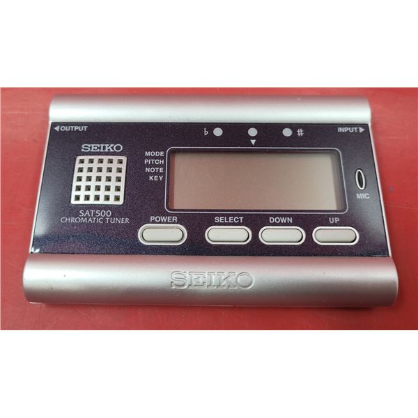 Seiko SAT500 Chromatic Tuner