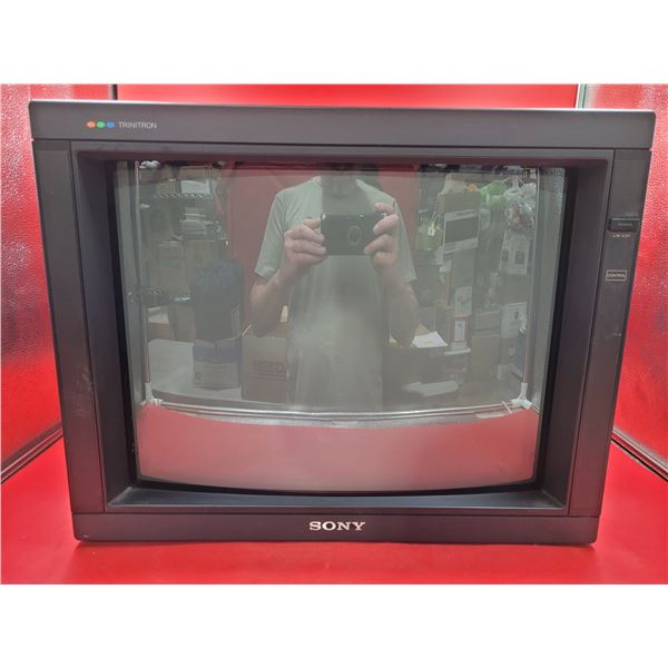 Sony Trinitron Color Video Monitor Made in Japan