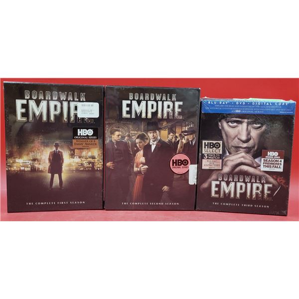 Boardwalk Empire Seasons 1-3 DVD Sets