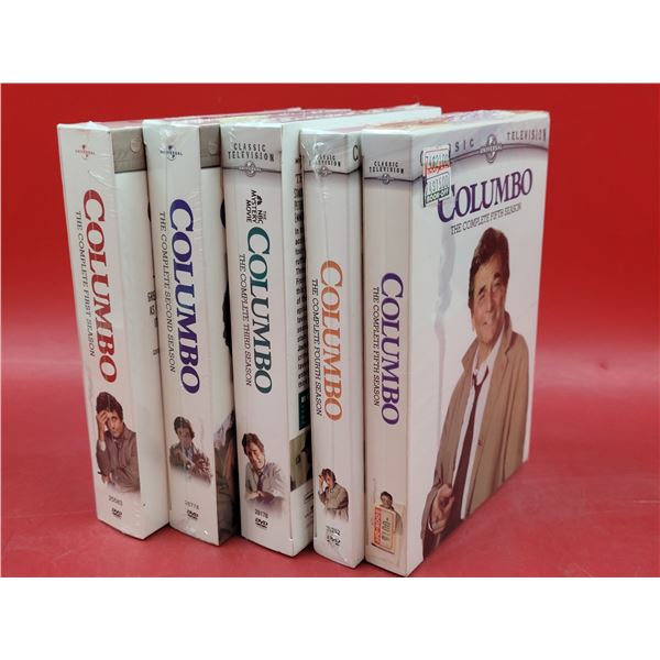 Sealed Columbo Seasons 1-5 DVD Sets