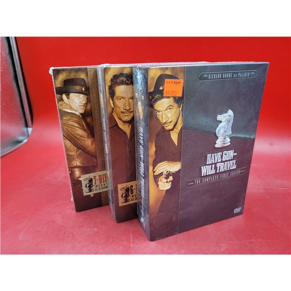 Sealed Have Gun - Will Travel Seasons 1-3 DVD Sets