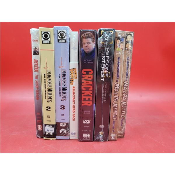 Lot of Assorted Sealed DVD Sets