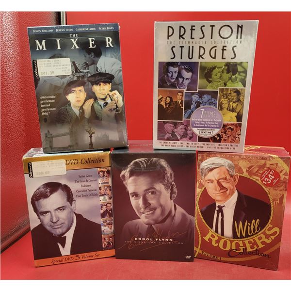 Lot of Sealed DVD Collections