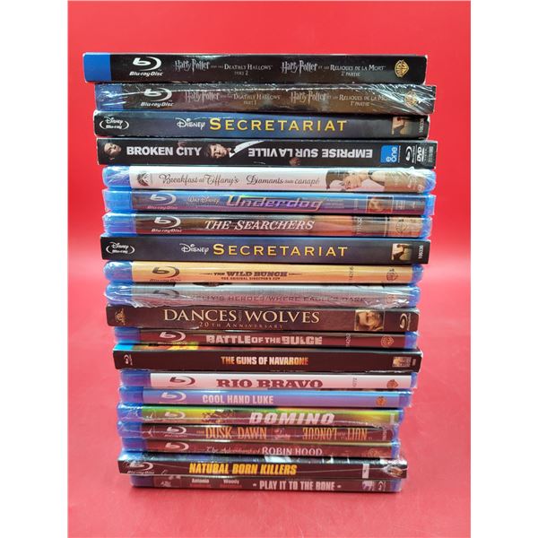 Lot of Assorted Sealed Blu-Ray Discs