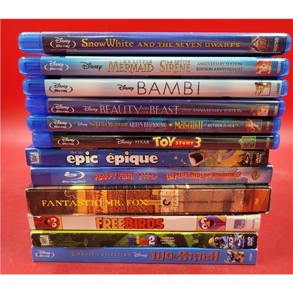 Lot of Assorted Blu-Ray Discs