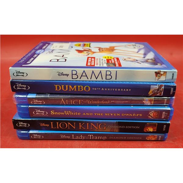 Lot of Disney Blu-Ray Discs