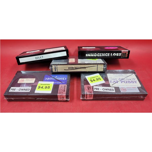 Lot of Assorted Adult Beta Tapes