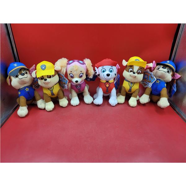 Lot of Paw Patrol Plush Toys
