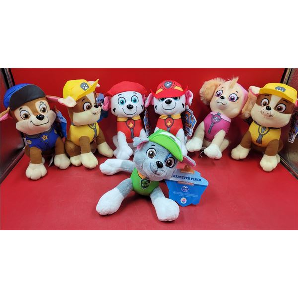Lot of Paw Patrol Plush Toys