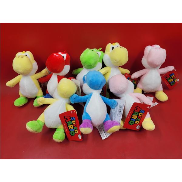 Lot of Super Mario Yoshi Plush Toys