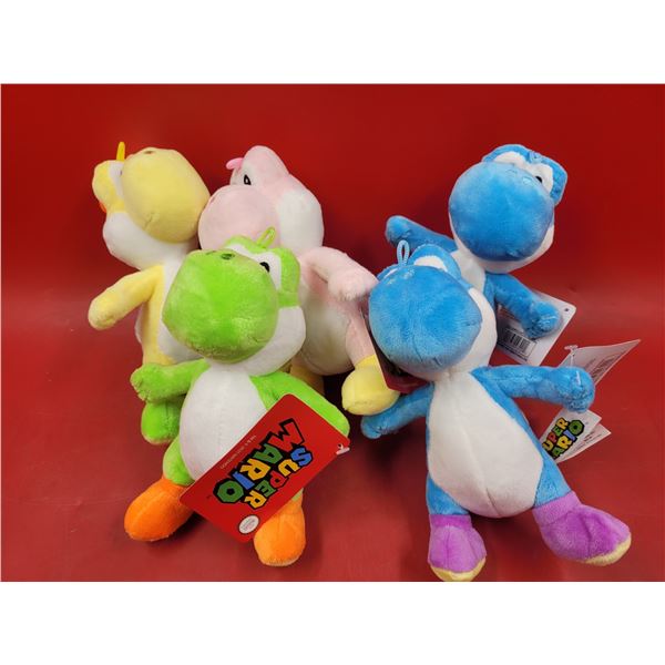 Lot of Super Mario Yoshi Plush Toys
