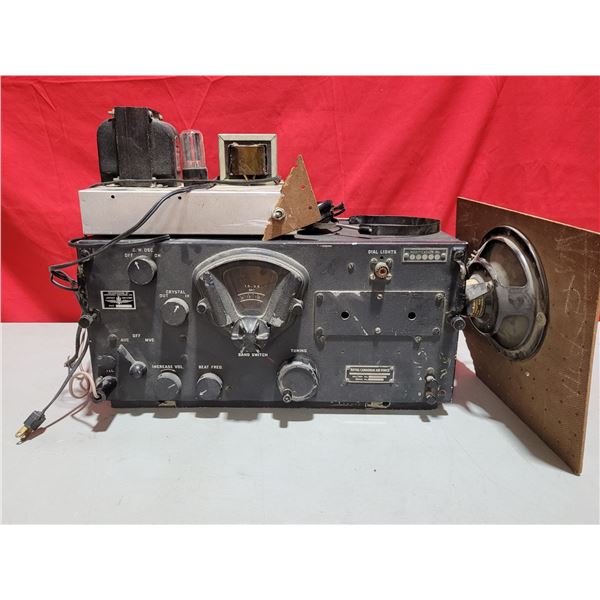 Antique Royal Canadian Air Force Receiver