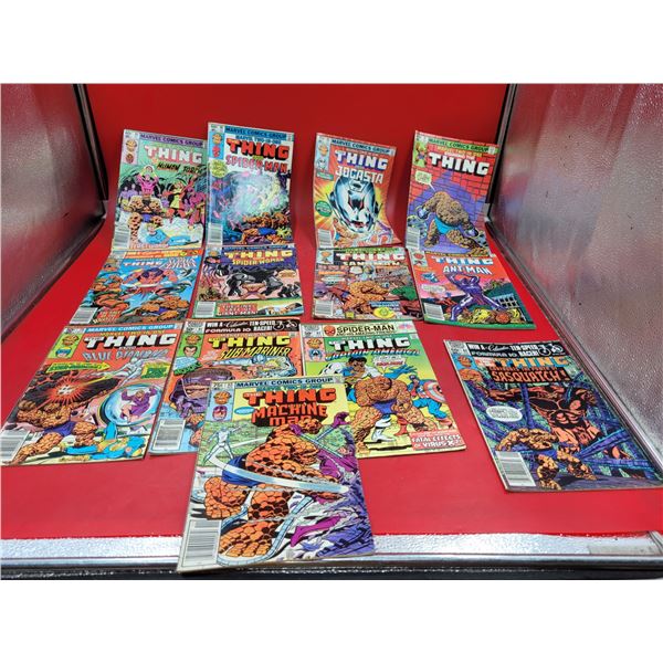Lot of Marvel 2-In-1 The Thing-Themed Comics