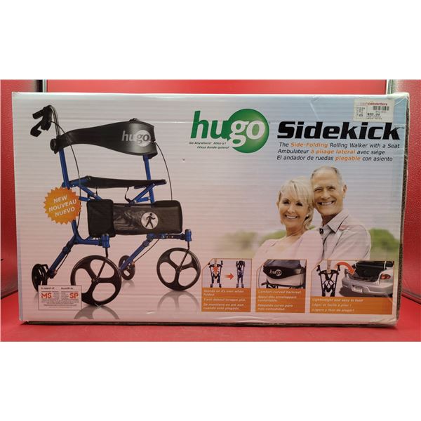 Hugo Sidekick Side-Folding Rolling Walker w/ Seat