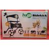 Image 1 : Hugo Sidekick Side-Folding Rolling Walker w/ Seat