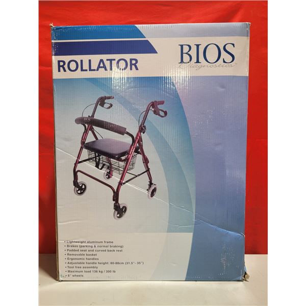 Bios Lightweight Aluminum Rollator