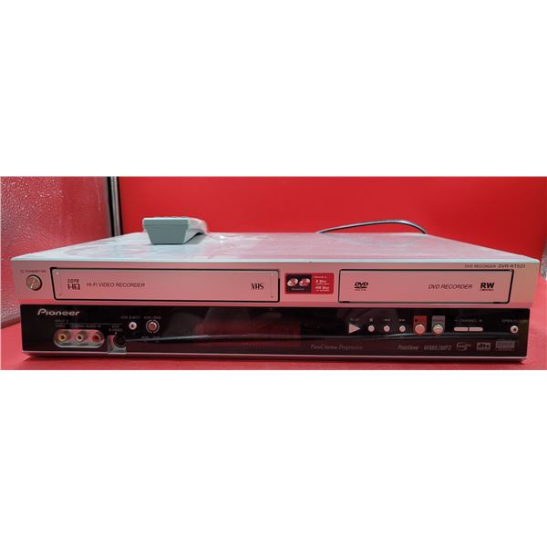 Pioneer VCR & DVD Recorder