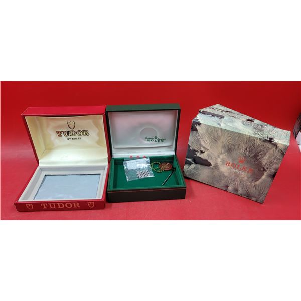 Lot of Rolex Watch Boxes