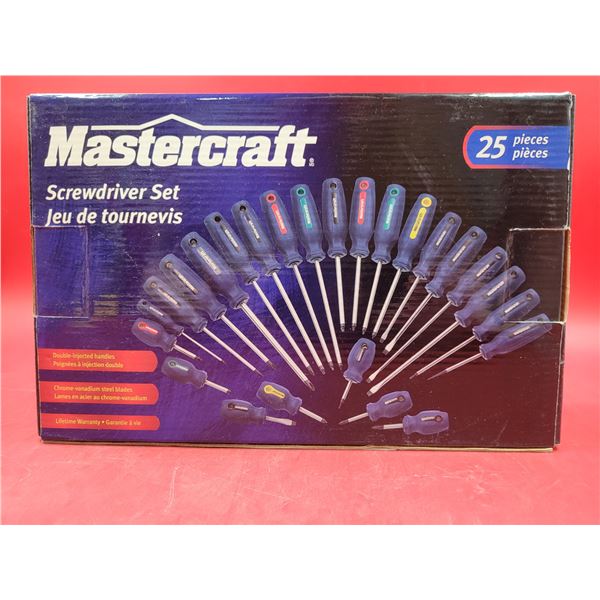 Mastercraft 25 Pc. Screwdriver Set