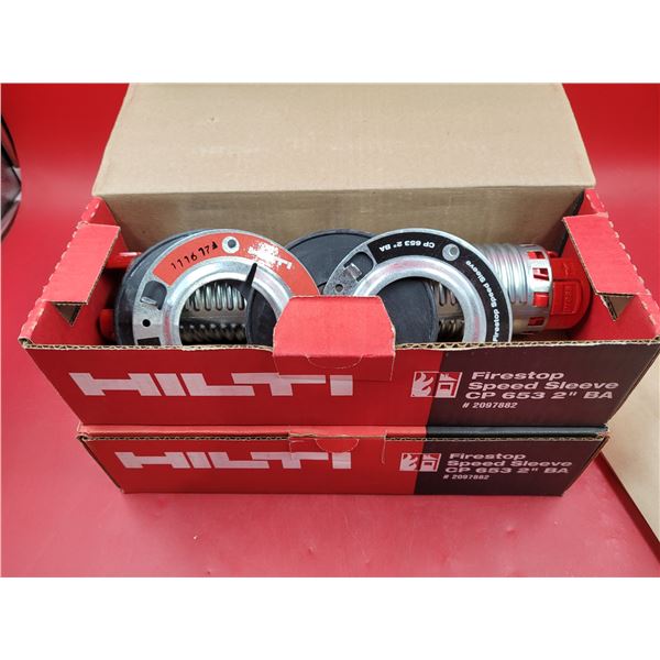 Lot of Hilti Firestop Speed Sleeves