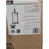 Image 3 : Chrome Pendant Light w/ Half Opal Glass