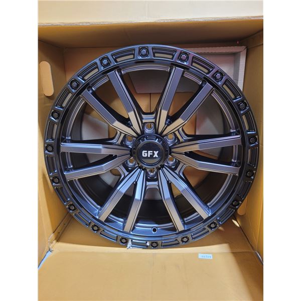 Voxx GFX Matte Grey w/ Black Lip Wheel