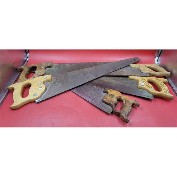 Lot of VTG Hand Saws