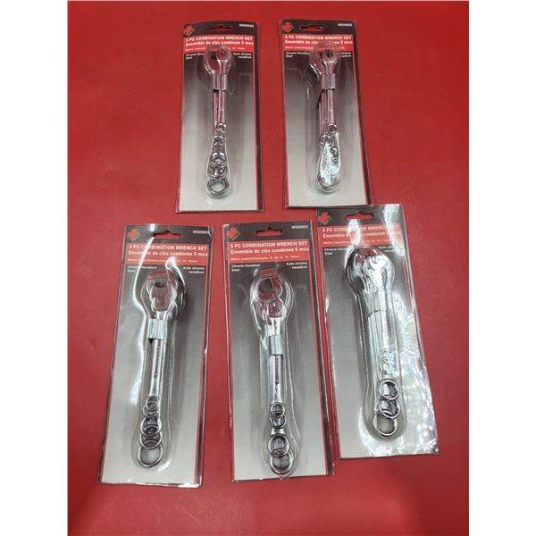 5 Sets of New Wrenches