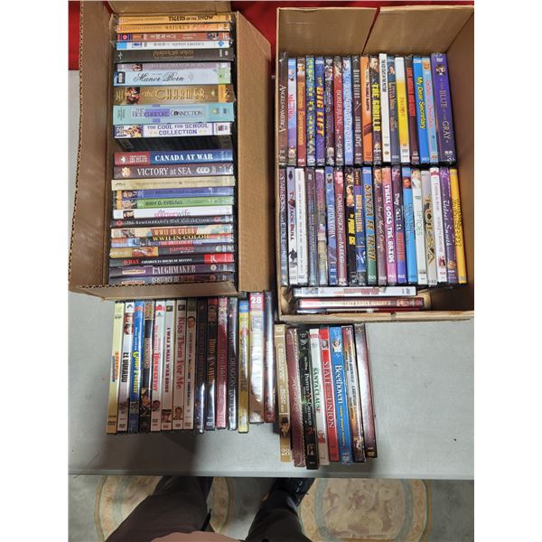 Lot of Assorted Sealed DVDs