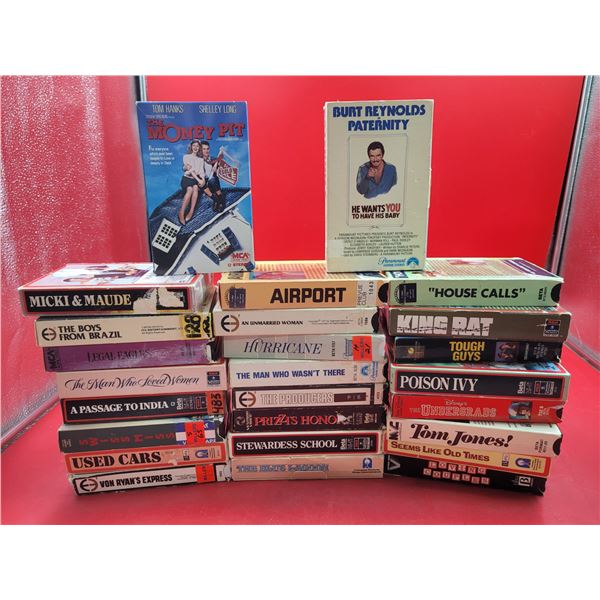 Lot of Betamax Tapes