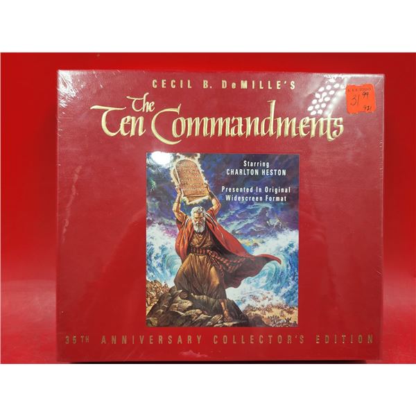 Sealed Ten Commandments DVD Box Set