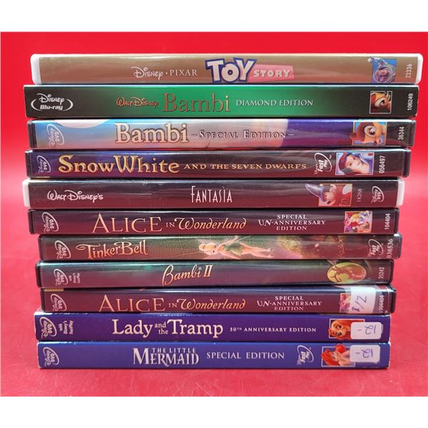 Lot of Disney DVDs