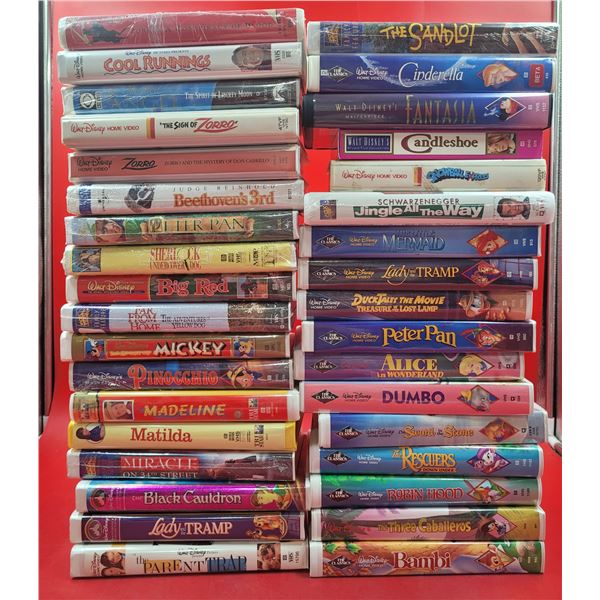 Lot of Disney VHS (Some Sealed)