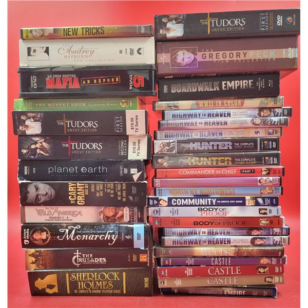Lot of TV Series DVDs