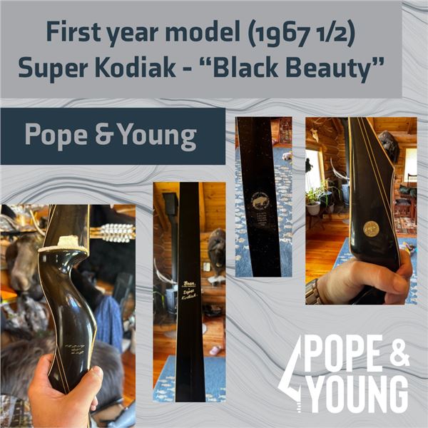Historic Pope and Young Musuem Bow - 1967 1/2 Super Kodiak