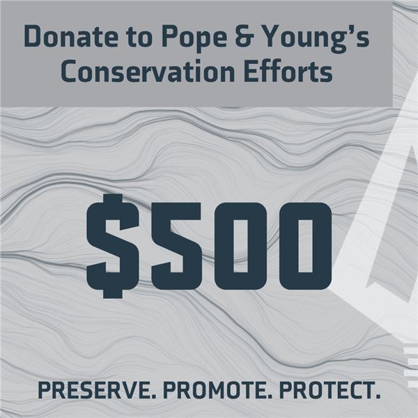 $500 Donation towards Conservation