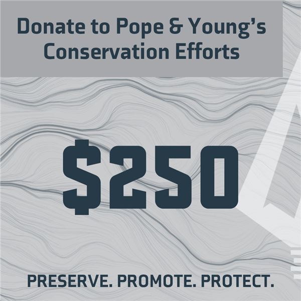 $250 Donation towards Conservation