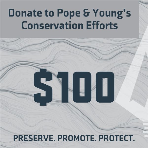 $100 Donation towards Conservation