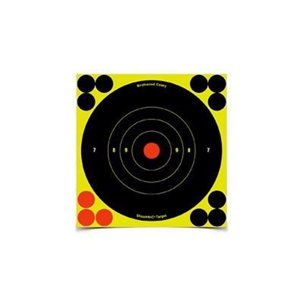 B/C SHT-N-C RND BULLSEYE TGT 12-6"