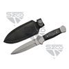 Image 1 : SZCO 7.75" BLACK WOOD BOOT KNIFE