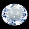 Image 1 : 17.70ct Oval Cut Sky Blue Quartz (GEM-17194B)