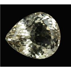 21ct Flawless Natural Patroke Yellow Kunzite Appraisal Estimate $3255 (GEM-17556)